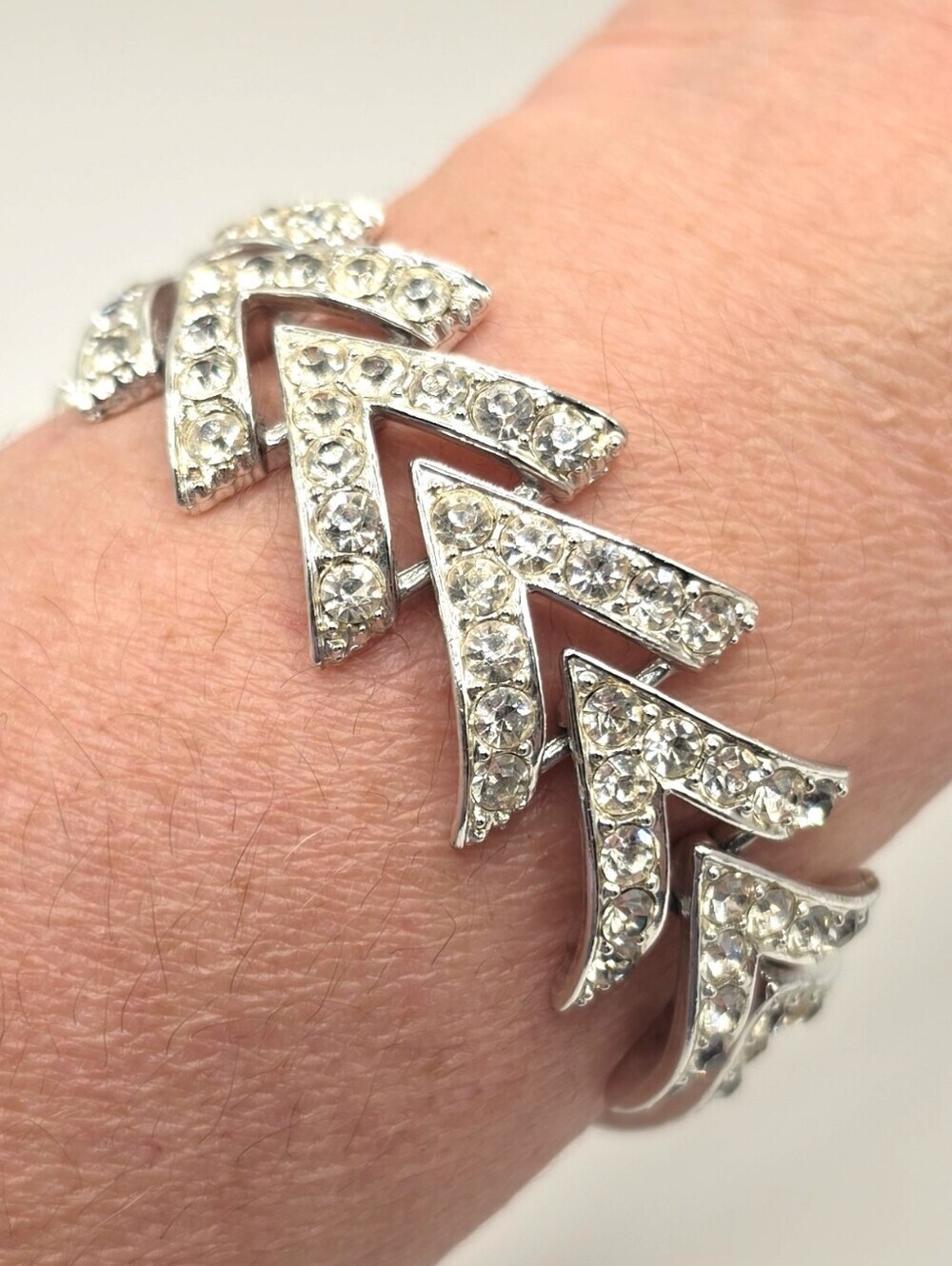 Vintage Sarah Coventry Rhinestone Bracelet